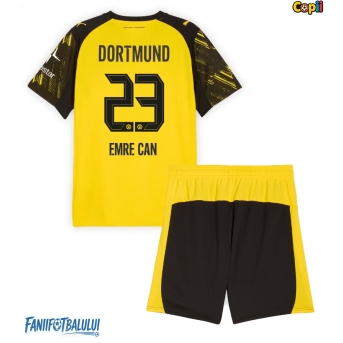 Borussia Dortmund Emre Can #23 Echipament de Fotbal Replică 2025-26 Copii Acasa (+ Șorturi)